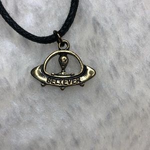 FINAL SALE ‼️ Believer Alien Necklace 👽